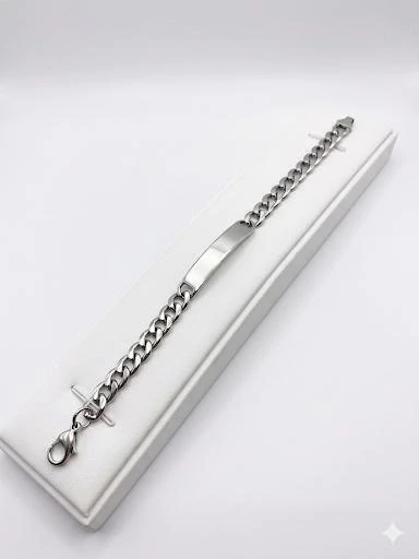 Pulsera de identidad de acero
