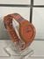 Reloj Reebok de dama con malla de silicona naranja.