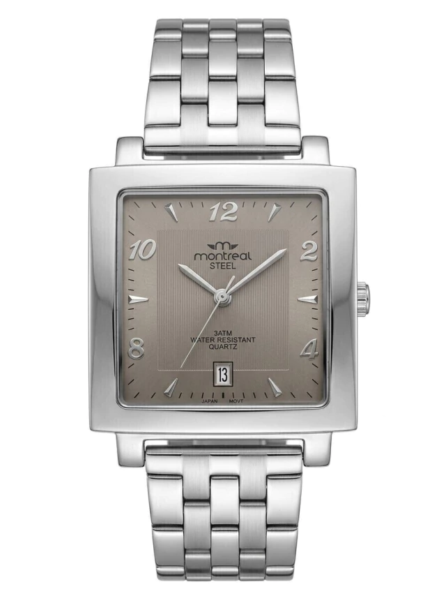 Reloj Montreal con malla de acero