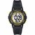 Reloj Timex unisex con malla de silicona y detalles en amarillo RT0056