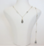 Collar cap drop espalda - Cristal Swarovski