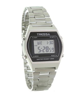 Reloj Tressa vintage con malla de metal - Cognac