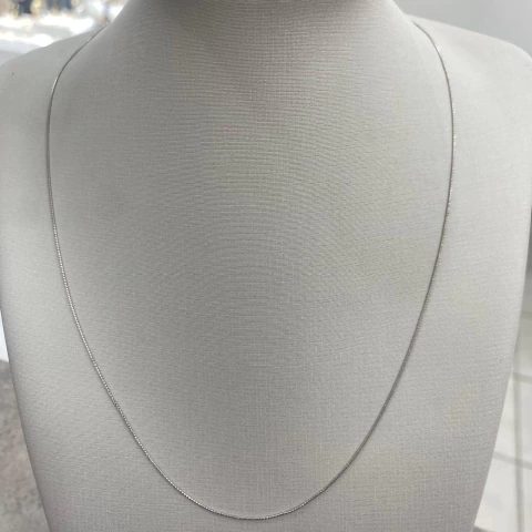 Cadena veneciana de plata 925 - 50cm
