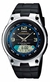 Reloj Casio de hombre con malla de silicona.