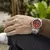 Reloj Festina CHRONO BIKE de hombre con malla de acero, fondo rojo. - comprar online