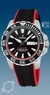 Reloj Festina Diver de hombre con malla de silicona, fondo negro. - comprar online