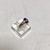 Anillo Magnetismo - Plata y oro con cubics. Varios colores disponibles. - comprar online