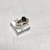 Imagen de Anillo Magnetismo - Plata y oro con cubics. Varios colores disponibles.