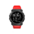 Reloj digital smartwatch Knock Out con malla de silicona roja