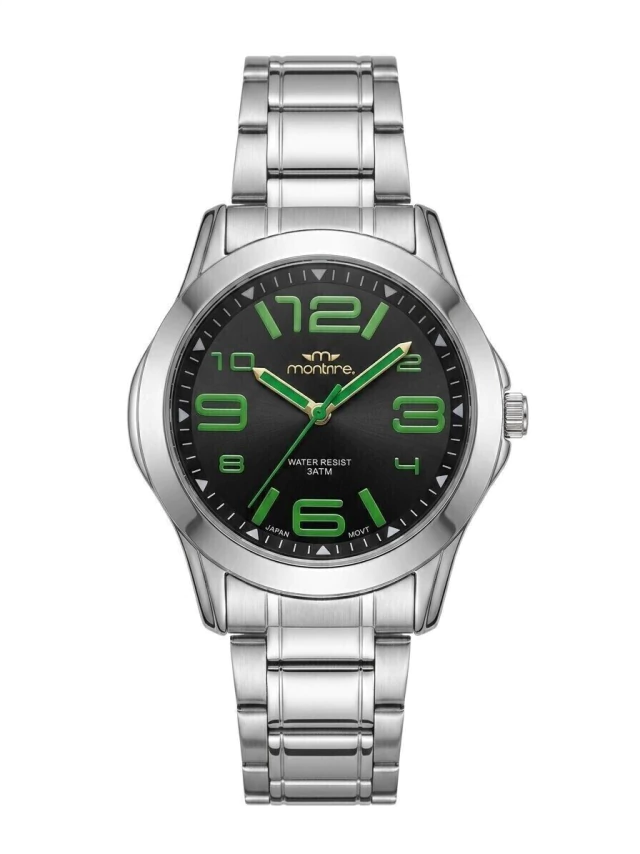 Reloj Montreal con malla de acero