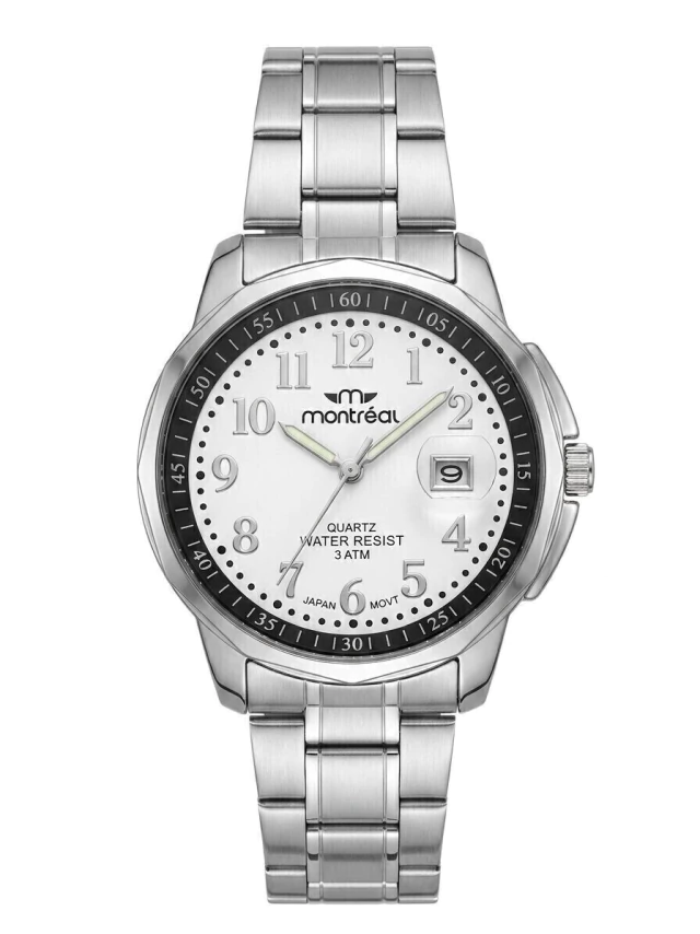 Reloj Montreal con malla de metal