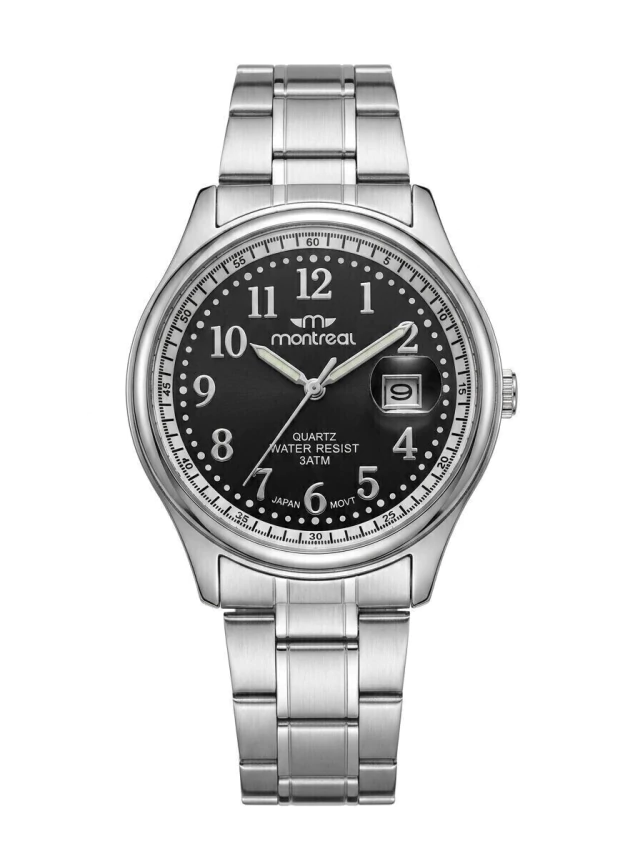 Reloj Montreal con malla de metal