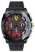 Reloj Scuderia Ferrari de hombre con malla de silicona negra. Con cronógrafo.