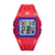 Reloj Adidas digital unisex con malla de silicona verde o roja. en internet