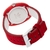 Reloj Adidas linea Stan Smith con malla de gamuza roja. en internet