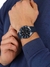 Reloj Festina de hombre con malla de silicona azul y bisel de cerámica