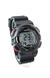 Reloj Tressa digital unisex con malla de silicona negra. RTR0857