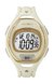 Reloj Timex unisex con malla de silicona color blanco y dorado. RT0071