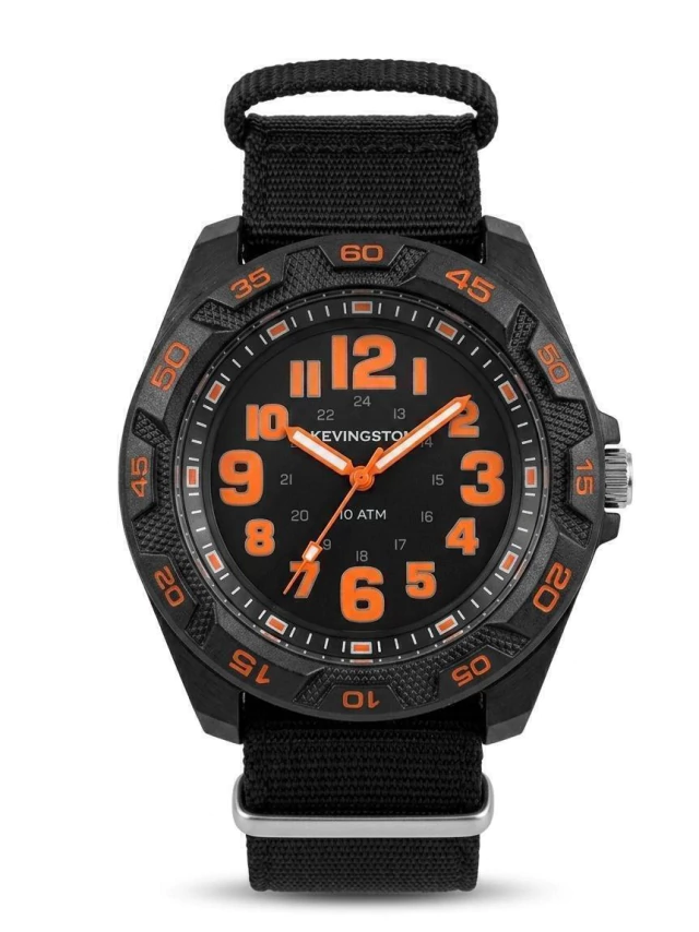 Reloj Kevingston análogo con malla gross
