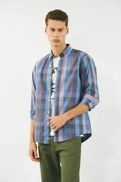 CAMISA TOKYO CUADROS M/L BENSIMON