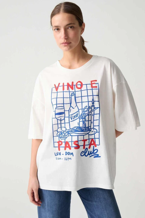 REMERA VINO & PASTA RIE