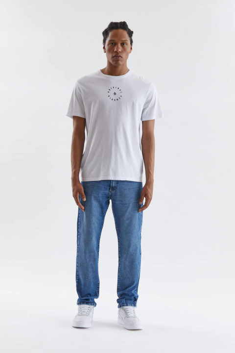 STRAIGHT DENIM LIGHT INDIGO PENGUIN