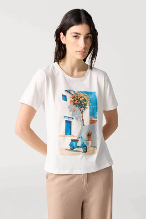 REMERA VESPA RIE