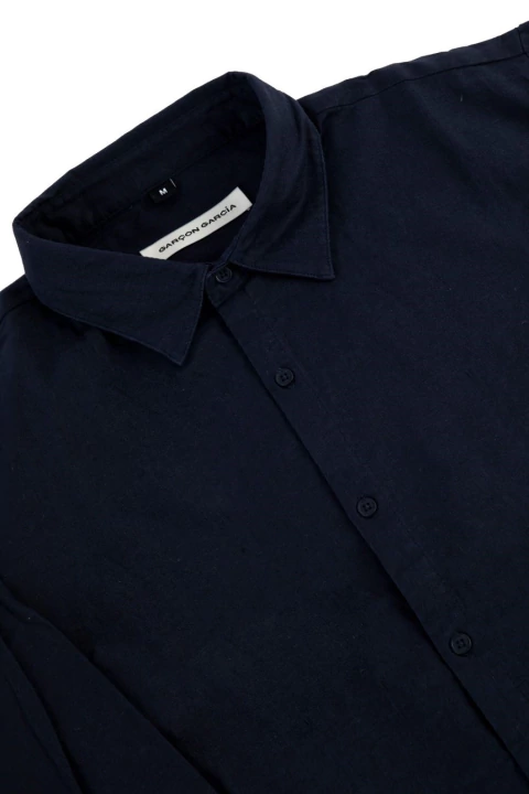 CAMISA LINEN PLAIN GARZON GARCIA