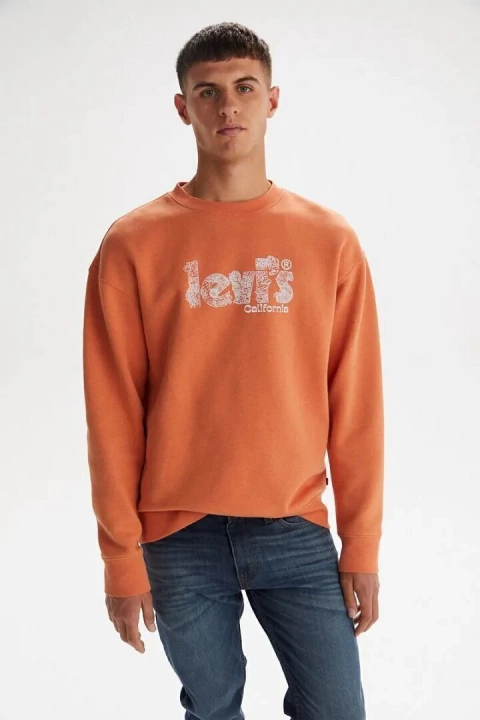 RELAXED GRAPHIC CREW LEVIS