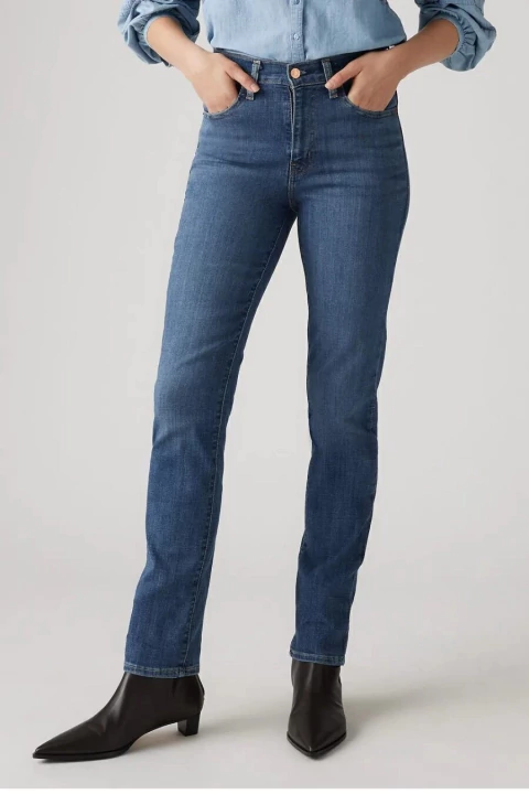 724 HI RISE STRAIGHT LEVIS