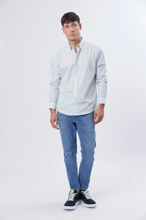 LS CLASSIC SOLID SHIRT PENGUIN