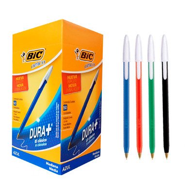 Bolígrafo bic trazo grueso