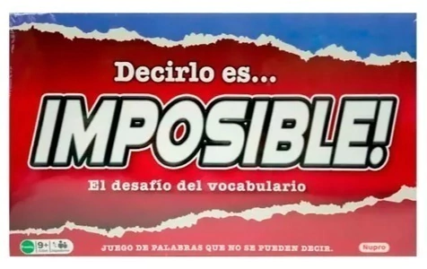 Decirlo es IMPOSIBLE juego de mesa