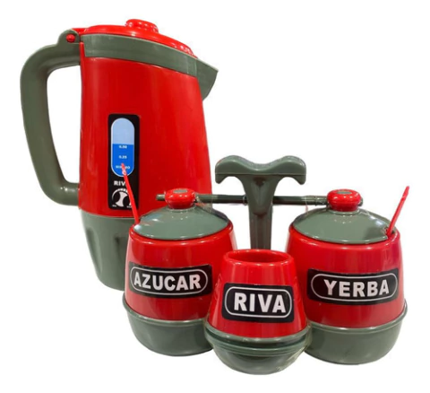 Juego de Mate con Pava Electrica