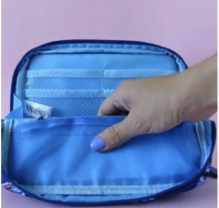 Imagen de Cartcuhera mooving slim mickey, stitch, pink, garden flores