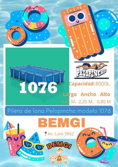 Pileta PELOPINCHO 1076 - comprar online