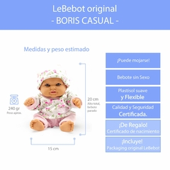 KIT BEBÉ - Hamaca para bebés + Bebote Boris - LeBebot.com