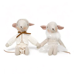 RATONCITOS BLANQUITA Y VICENZO ¡con detalles de ropita! - comprar online