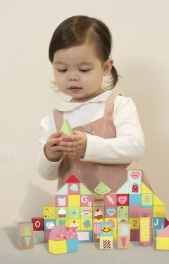 BLOQUES DE MADERA "DULCES" - LeBebot.com