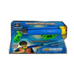 PISTOLA DOBLE CAÑON DE AGUA - LeBebot.com