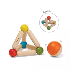 JUGUETE DE AGARRE FLEXIBLE - Madera Ecológica - LeBebot.com