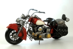 MOTO VINTAGE HARLEY DAVIDSON ¡con tanque y detalles incluidos!