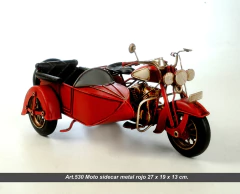 MOTO SIDECAR VINTAGE ANTIGUA - LeBebot.com