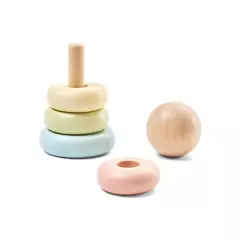 AROS Y PELOTA APILABLES - Madera de caucho - comprar online