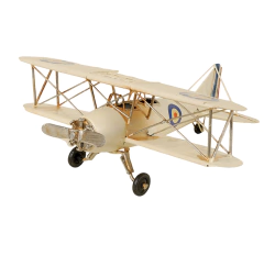 AVION METAL BLANCO - comprar online