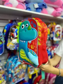 MUNDO DINO - Mochila con cierres reforzados - tienda online