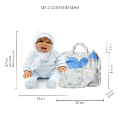 KIT LE BEBOT N° 15 - Bebote Felix con sexo Masculino + Bolsito de Paseo - LeBebot.com