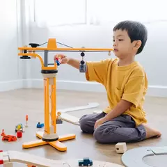 JUEGO DIDÁCTICO ¡Grúa giratoria con sistema de poleas! - tienda online