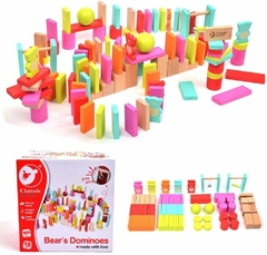 DOMINO DE MADERA "OSO" - comprar online