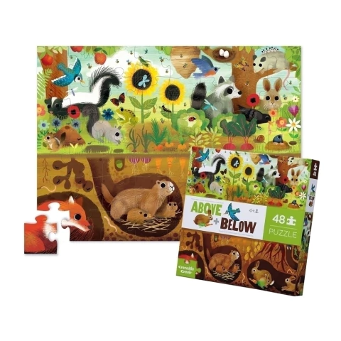 ROMPECABEZAS "Arriba y Abajo" 48 piezas